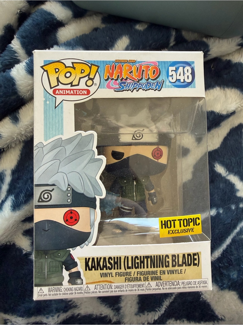 Funko Pop! Kakashi (Lightning blade) Naruto Shippuden (Hot Topic exclusive)